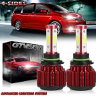 For 98-18 Toyota Sienna 1800W LED Conversion Bulbs KIT Headlight Fog Light White