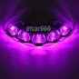 5x Pink Purple 5050 LED Smoke Roof Cab Marker Light Kit for 99-16 Ford E/F Truck