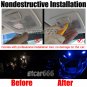 23 x Canbus Blue Interior LED Lights Kit + TOOL For 2002 - 2008 Audi A4 S4 B6 B7