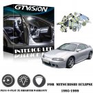 Bright White 6K LED Lights Interior Package Kit For 1995-1999 Mitsubishi Eclipse