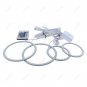 4Pcs For Ford Mondeo MK3 2002-2007 Headlight RGB SMD Angel Eyes Halo Rings Kit