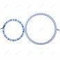4Pcs For Ford Mondeo MK3 2002-2007 Headlight RGB SMD Angel Eyes Halo Rings Kit