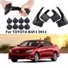 4Pcs Splash Guard Mud Flaps Fenders For Toyota RAV4 2013 2014 2015 Front & Rear