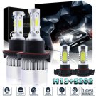 H13 LED Headlight + 5202 Fog for GMC Yukon XL 1500 2500 07-14 Ford Escape 08-12