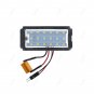 2Pcs For Fiat 500 + Cabriolet LED SMD License Plate Light Number Plate Light 12V