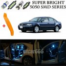 17 x Ice Blue Interior LED Lights Kit + TOOL For 1998-2005 Volkswagen VW Passat