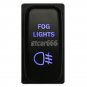 FOG LIGHTS ON-OFF Blue LED Push Switch For Mitsubishi Pajero Triton Galant 12V