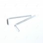 Universal Dual Exhaust Tail Pipe Tip Muffler Stainless Steel Chrome Trim 63mm