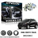 13Pcs Super Bright White LED Interior Light Package Kit For Chevy Trax 2013-2017