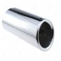 2x Chrome Stainless Steel Rear Exhaust Tail Muffler Pipe For BMW E90/E91 3Series