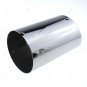 2x Chrome Stainless Steel Rear Exhaust Tail Muffler Pipe For BMW E90/E91 3Series