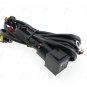 75W/100W 9005 HB3 9006 HB4 D2S HID Anti-Flicker Harness Relay Wiring Decoder 12V
