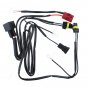 75W/100W 9005 HB3 9006 HB4 D2S HID Anti-Flicker Harness Relay Wiring Decoder 12V