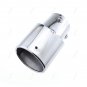 1Pcs 76mm For Honda CR-V Chrome Stainless Steel Exhaust Tail Muffler Tip Pipe