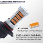 92SMD 9005 9145 HB3 Amber LED Fog Light Bulb for Dodge Ram 1500 2500 3500 09-17