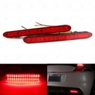 2Pcs Rear Bumper Reflector LED Tail Stop Brake Light For Honda Odyssey 2007-2008