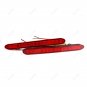 2Pcs Rear Bumper Reflector LED Tail Stop Brake Light For Honda Odyssey 2007-2008