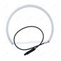 4x 127.5mmx2+158mmx2 LED Angel Eyes Halo Rings White Amber For BMW E53 X5 99-04