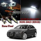 16 Premium White Bulbs For Audi A3 2012-2018 LED Interior Lights Kit Error Free