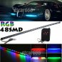 Remote Control 48-5050-SMD Auto Car LED Knight Rider Light Strip 7 Color RGB 22"