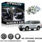 12x White LED Light Interior Package Kit For Mitsubishi Montero V60 Pajero 99-06