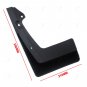 4Pcs Set Mud Flaps Splash Guards Mudguards Kit Fit For Toyota C-HR CHR 2017-2019