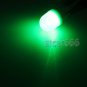 5 Smoke Cab Marker Top Light Cover Kit + Green LED Bulbs For 1988-2002 GMC Chevy