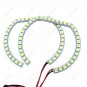 4Pcs SMD White 6000K LED Angel Eye Halo Ring Kit For BMW F30 3 Series 120+106mm