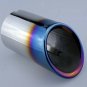 Chrome Stainless Steel Rear Exhaust Tail Muffler Pipe For Audi A4L Grilled Blue