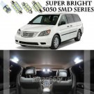 16X Xenon SMD White LED Interior Light Package Kit For Honda Odyssey 2005-2010