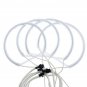 4X 131MM+146MM CCFL Angel Eye Rings 6000K Halo Light Lamp for BMW E46 E46 E36 39