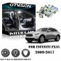 18Pcs Premium White LED Lights Interior Package Kit For Infiniti FX35 QX70 09-17