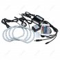 RGB LED SMD Angel Eyes Halo Ring Demon Devil DRL For GMC Sierra Truck 2007-2014