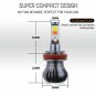 H11 H8 H9 H16 LED DRL Fog Driving Light Bulbs Dual Color Strobe Flash White Blue