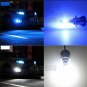 H11 H8 H9 H16 LED DRL Fog Driving Light Bulbs Dual Color Strobe Flash White Blue