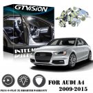 12x White LED Interior Lights Package Kit Kit For Audi A4 S4 A5 B8 8T 2009-2015