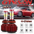 2x H11 1800W 270000LM 4-Sides LED Headlight Kit Bulbs H9 H8 6000K White Lamp 12V
