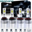 LED Headlight Bulb Kit For 2007-2013 Toyota Tundra High Beam 9005 + H11 Low Beam