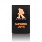 12V Orange LED Push Switch SASQUATCH LIGHT for Toyota Highlander Sequoia 4Runner