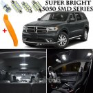 17 x Xenon White Interior LED Lights Kit + TOOL For 2011 - 2018 Dodge Durango