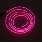 3M Pink EL Wire Car Interior Decoration Cold Light Line Fluorescent Neon Strip