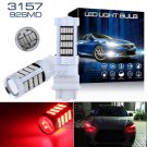 2x 92-4014SMD LED Bulbs For Chevy GMC Dodge Ford Daytime Running Lights DRL Red