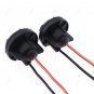 2Pcs 1156 Decoder Wiring Harness Female Socket Plug 7506 BA15S Turn Signal Light