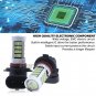 2X 92SMD 9006 HB4 LED Fog Light Bulbs Ice Blue High Power Daytime Running Light