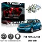 6Pcs Bright Red LED lights interior package kit for 2011-2014 Nissan Juke NJ1R