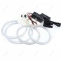 2x131mm + 2x105mm For BMW E83 X3 Angel Eyes CCFL Halo Ring Light Bulb White 6K