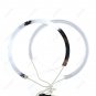 2x131mm + 2x105mm For BMW E83 X3 Angel Eyes CCFL Halo Ring Light Bulb White 6K