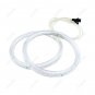 2x131mm + 2x105mm For BMW E83 X3 Angel Eyes CCFL Halo Ring Light Bulb White 6K