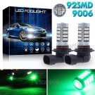 2X 92-4014-SMD 9006 LED Fog Lights Bulb Green For Dodge RAM 1500 2500 3500 03-08