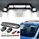 3PCS 30 LED Cab Marker Roof White Lights Assembly for 02-07 Chevy Silverado GMC